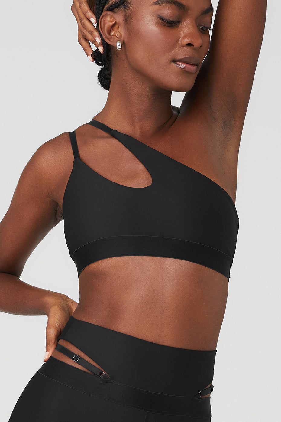 Airlift All Nighter Bra & Airlift Extreme High-Waist All Nighter Legging Set - Black sold by Alo Yoga product image thumbnail 4