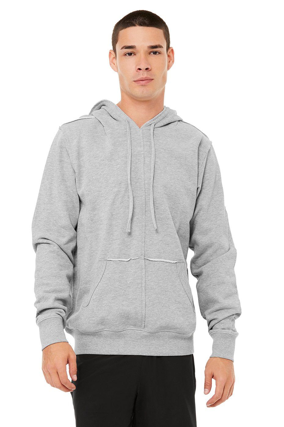 Raw Hoodie - Athletic Heather Grey sold by Alo Yoga