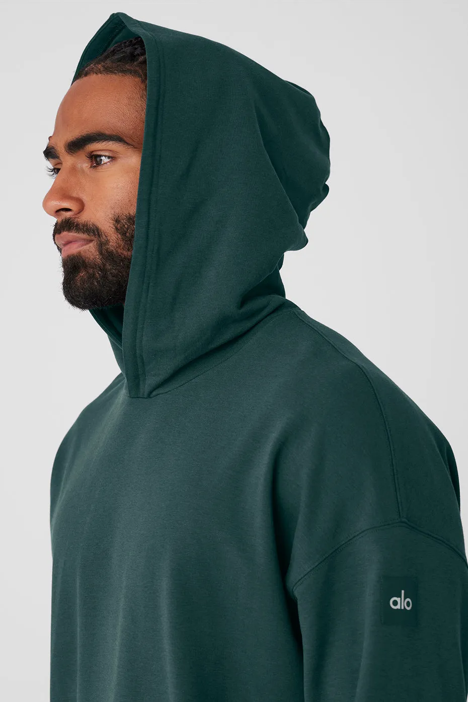 Double Take Hoodie - Midnight Green sold by Alo Yoga product image thumbnail 4