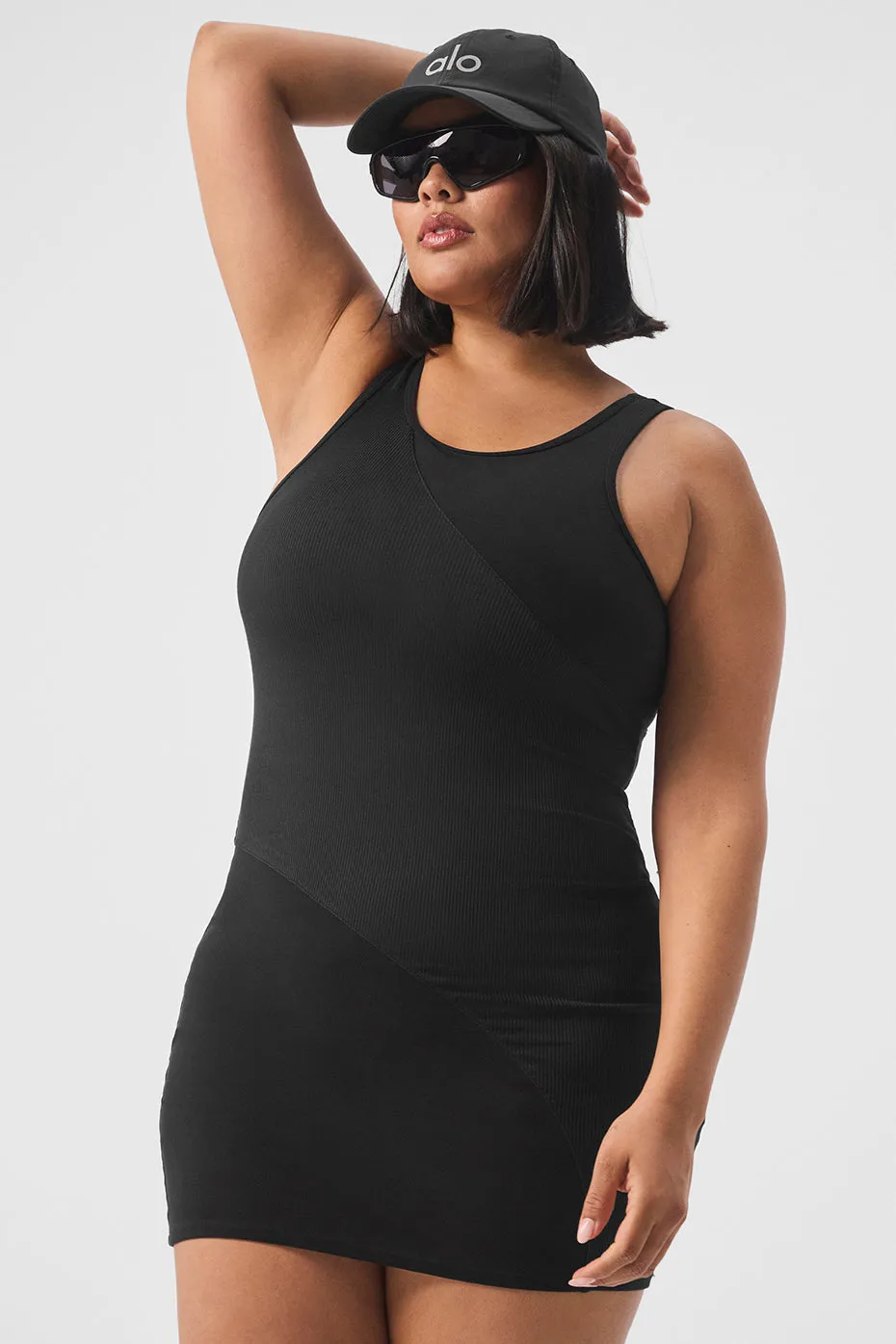 Alosoft Sunbeam Dress - Black sold by Alo Yoga product image thumbnail 5
