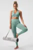 High-Waist Airbrush Legging - Botanical Green sold by Alo Yoga