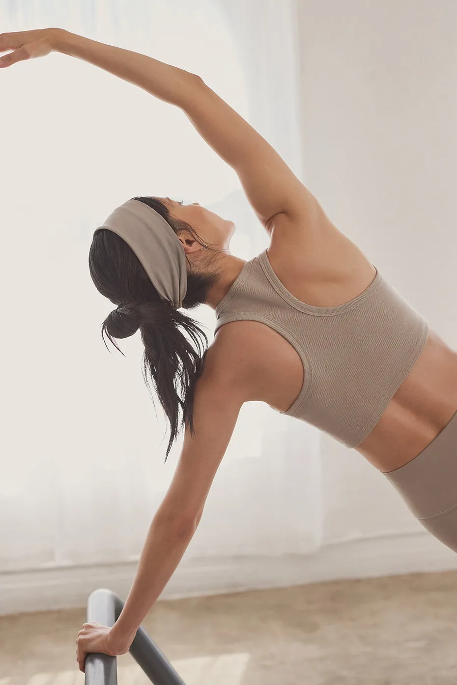 Aspire Tank - Gravel/White sold by Alo Yoga product image thumbnail 2