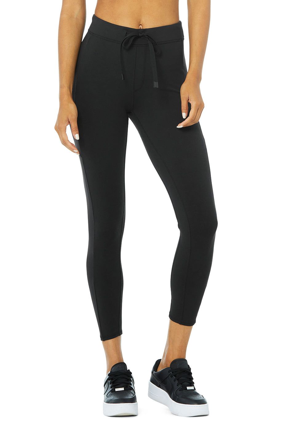 7/8 High-Waist Checkpoint Legging - Black sold by Alo Yoga