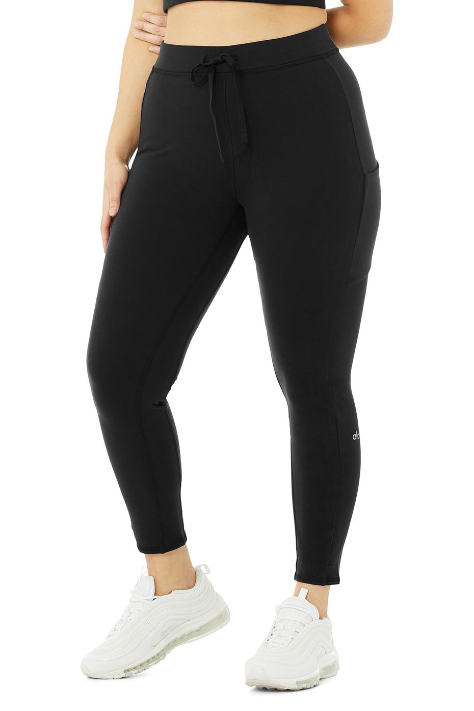 7/8 High-Waist Checkpoint Legging - Black sold by Alo Yoga product image thumbnail 7