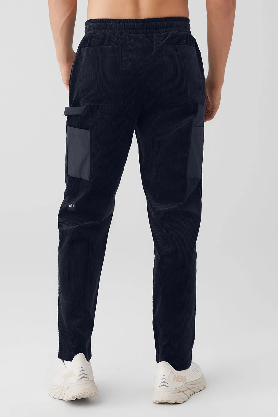 Corduroy District Sweatpant - Navy sold by Alo Yoga product image thumbnail 2