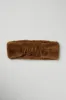 Faux Fur Ear Warmers - Chocolate sold by Alo Yoga