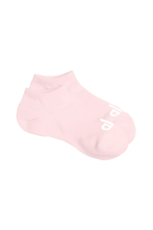 Women's Everyday Sock - Powder Pink/White sold by Alo Yoga