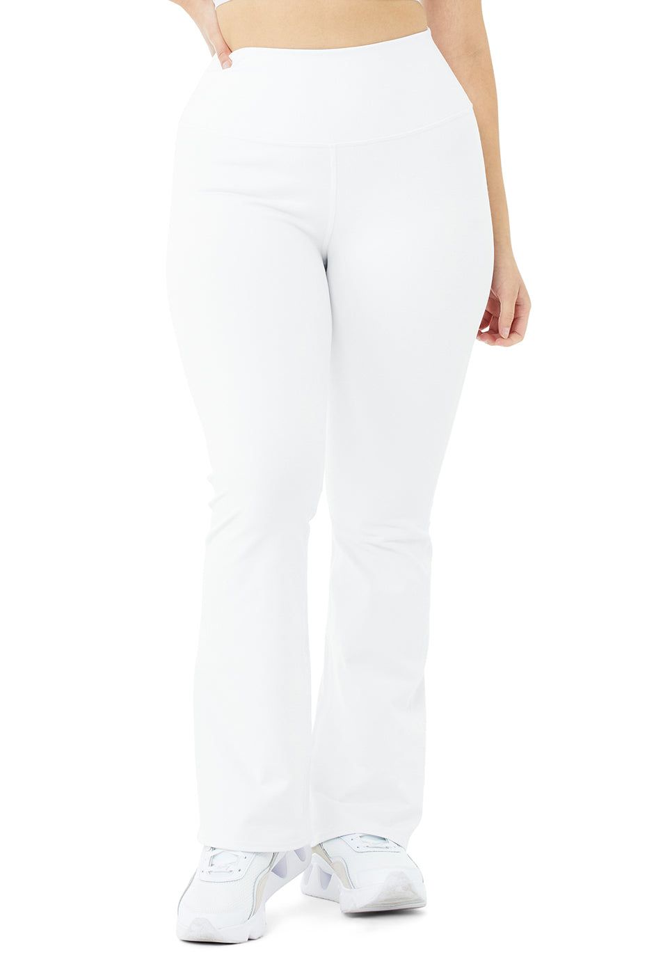 Airbrush High-Waist Bootcut Legging - White sold by Alo Yoga product image thumbnail 5