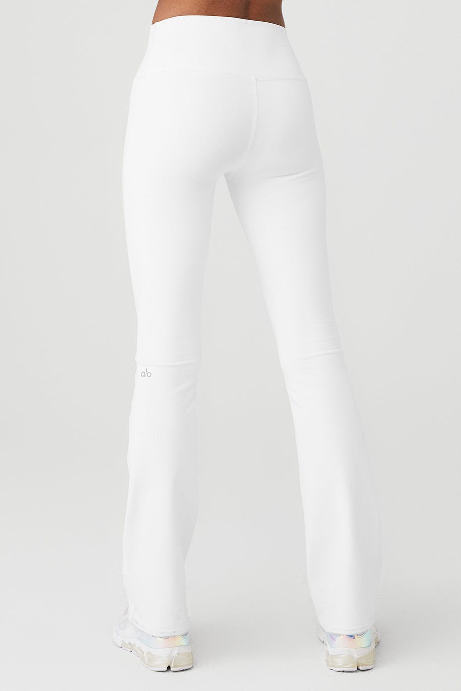 Airbrush High-Waist Bootcut Legging - White sold by Alo Yoga product image thumbnail 2