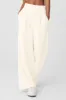 High-Waist Cozy Day Wide Leg Pant - Ivory sold by Alo Yoga