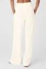 High-Waist Cozy Day Wide Leg Pant - Ivory sold by Alo Yoga