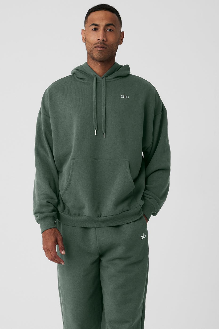 Accolade Hoodie - Dark Cactus sold by Alo Yoga