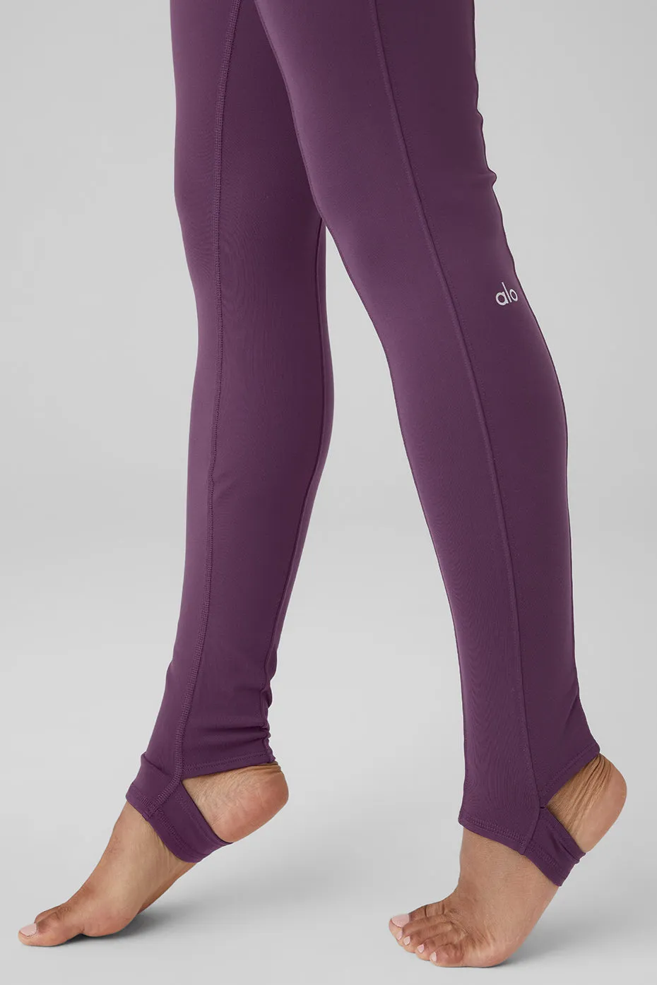 Airbrush High-Waist Enso Legging - Dark Plum sold by Alo Yoga product image thumbnail 4