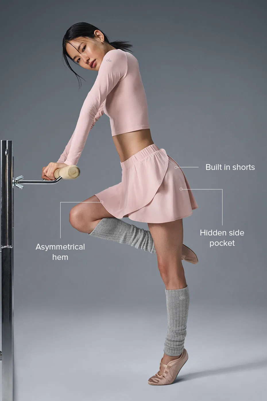 Freestyle Skirt - Ballet Pink sold by Alo Yoga product image thumbnail 2