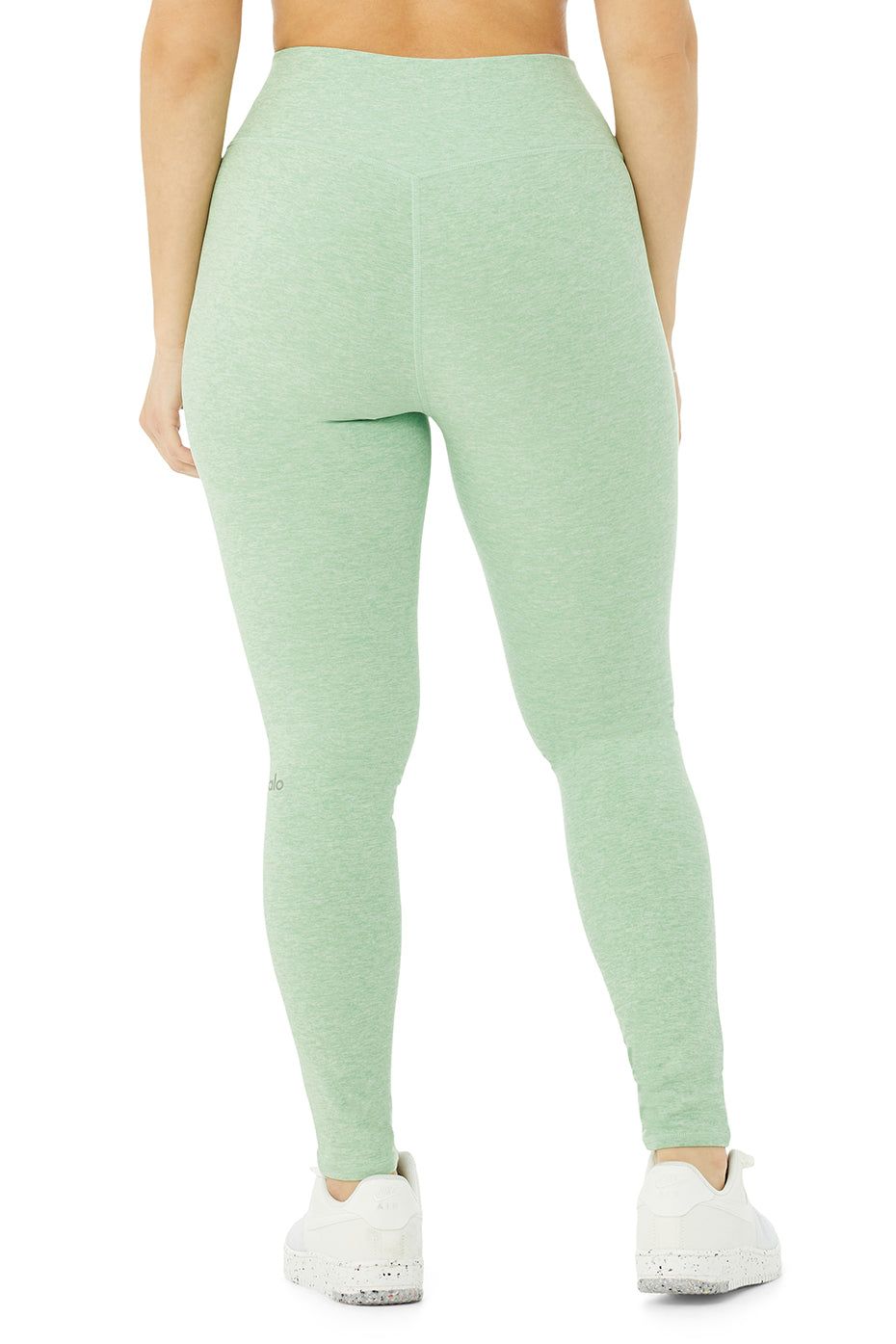 High-Waist Alosoft Highlight Legging - Honeydew Heather sold by Alo Yoga product image thumbnail 9