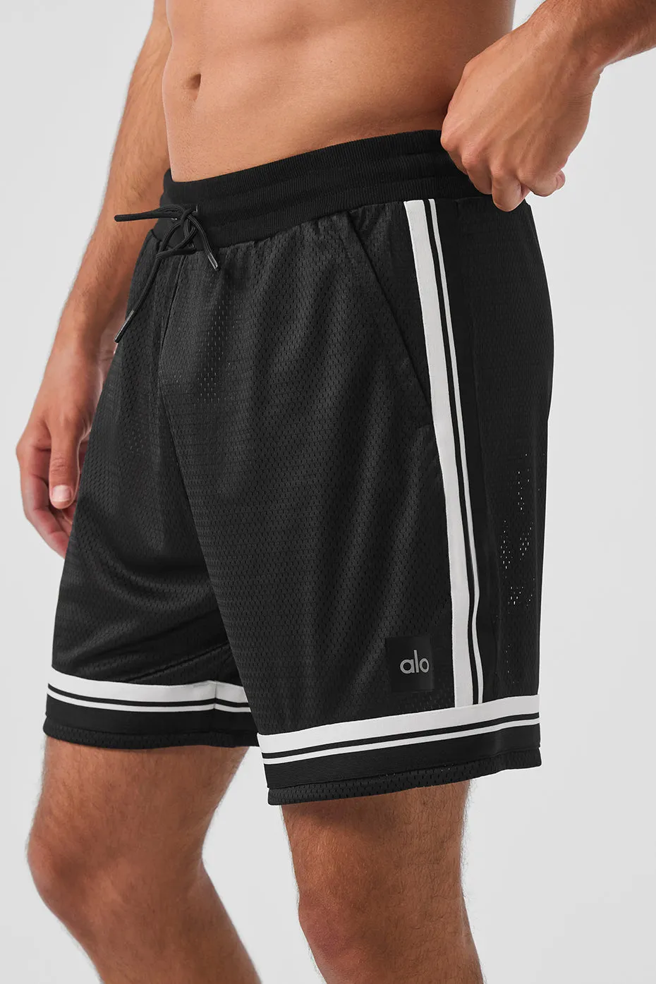 7" Key Mesh Basketball Short - Black sold by Alo Yoga product image thumbnail 2