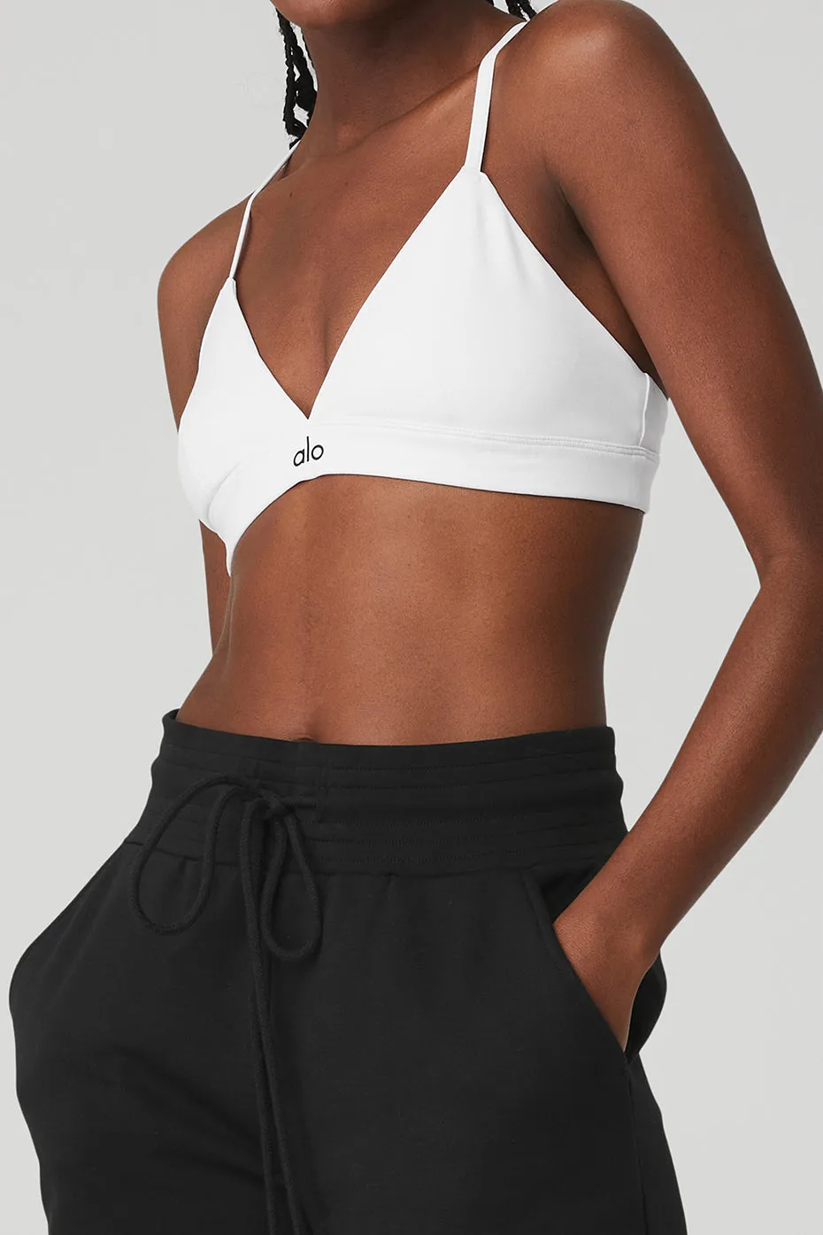 Splendor Bra - White/Black sold by Alo Yoga product image thumbnail 4