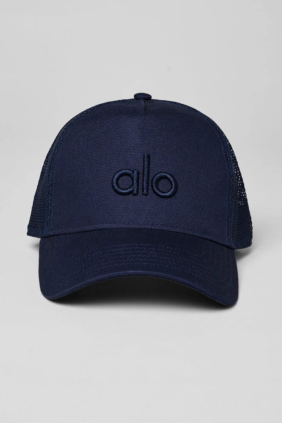 District Trucker Hat - Navy sold by Alo Yoga product image thumbnail 3