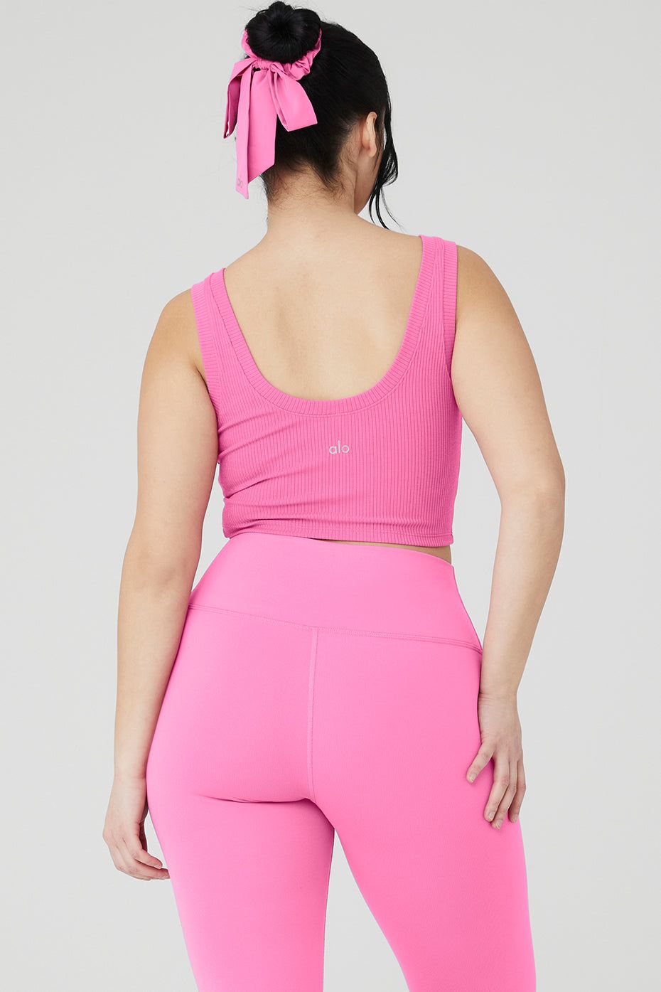 Ribbed Wellness Tank - Paradise Pink sold by Alo Yoga product image thumbnail 7