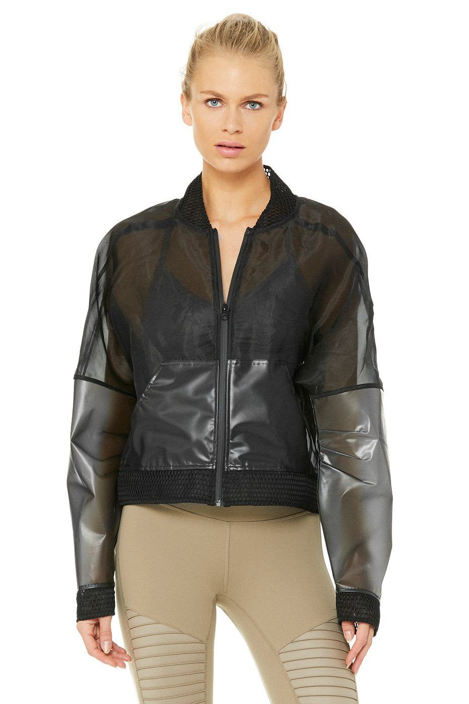 Translucent Jacket - Black sold by Alo Yoga product image thumbnail 4