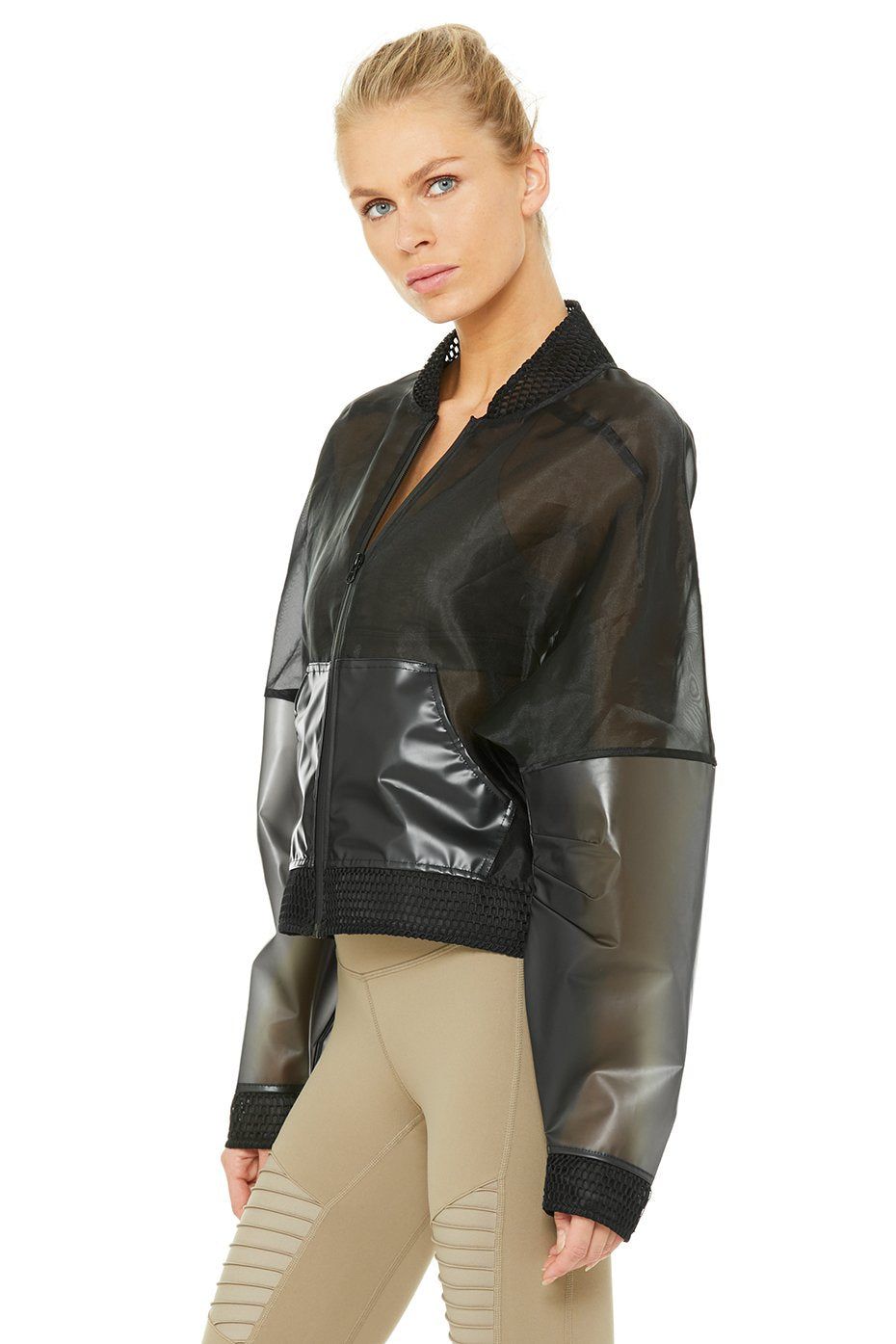 Translucent Jacket - Black sold by Alo Yoga product image thumbnail 3