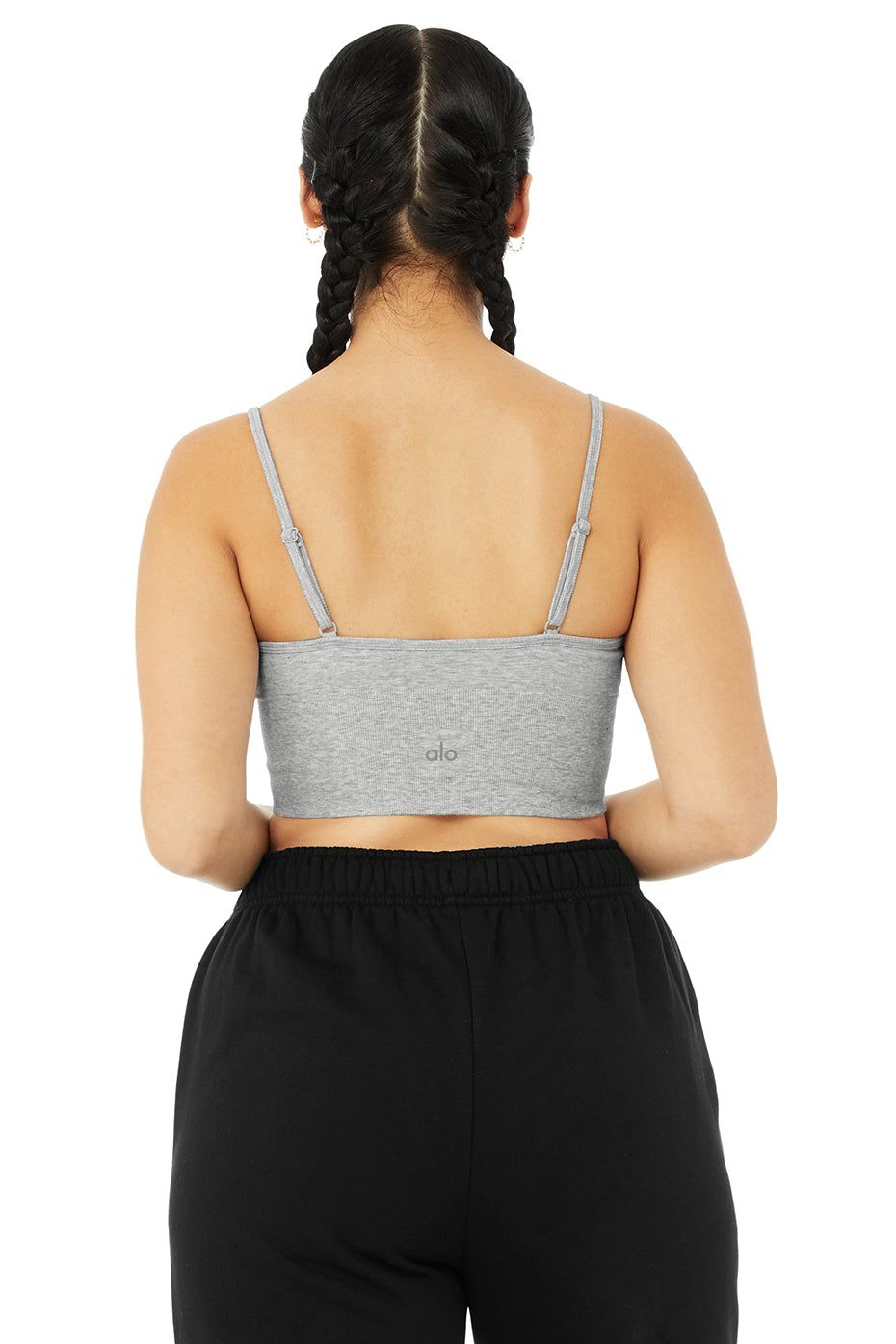 Delight Bralette - Dove Grey Heather sold by Alo Yoga product image thumbnail 9
