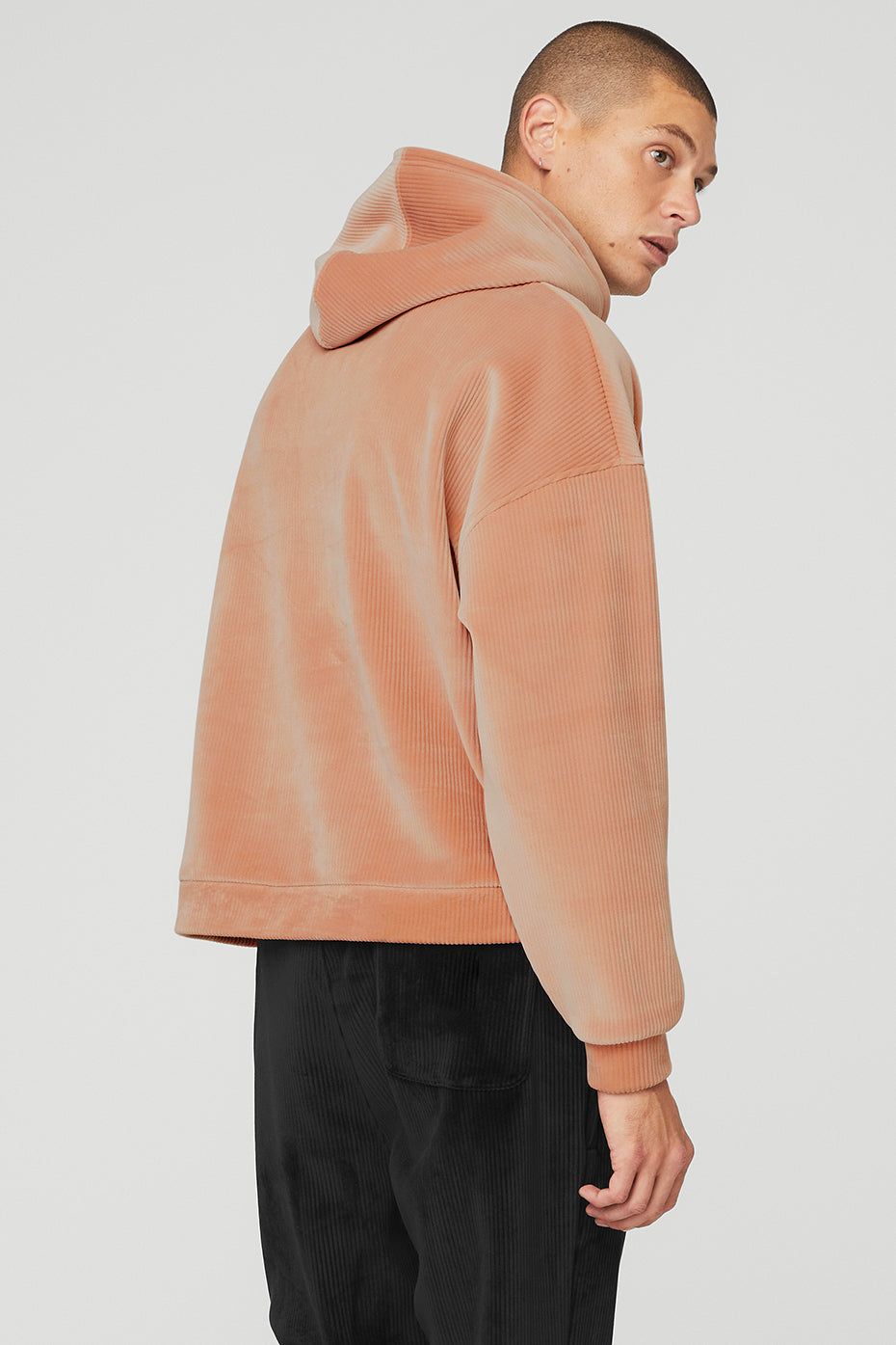 Velour Baller Hoodie - Soft Clay sold by Alo Yoga product image thumbnail 2