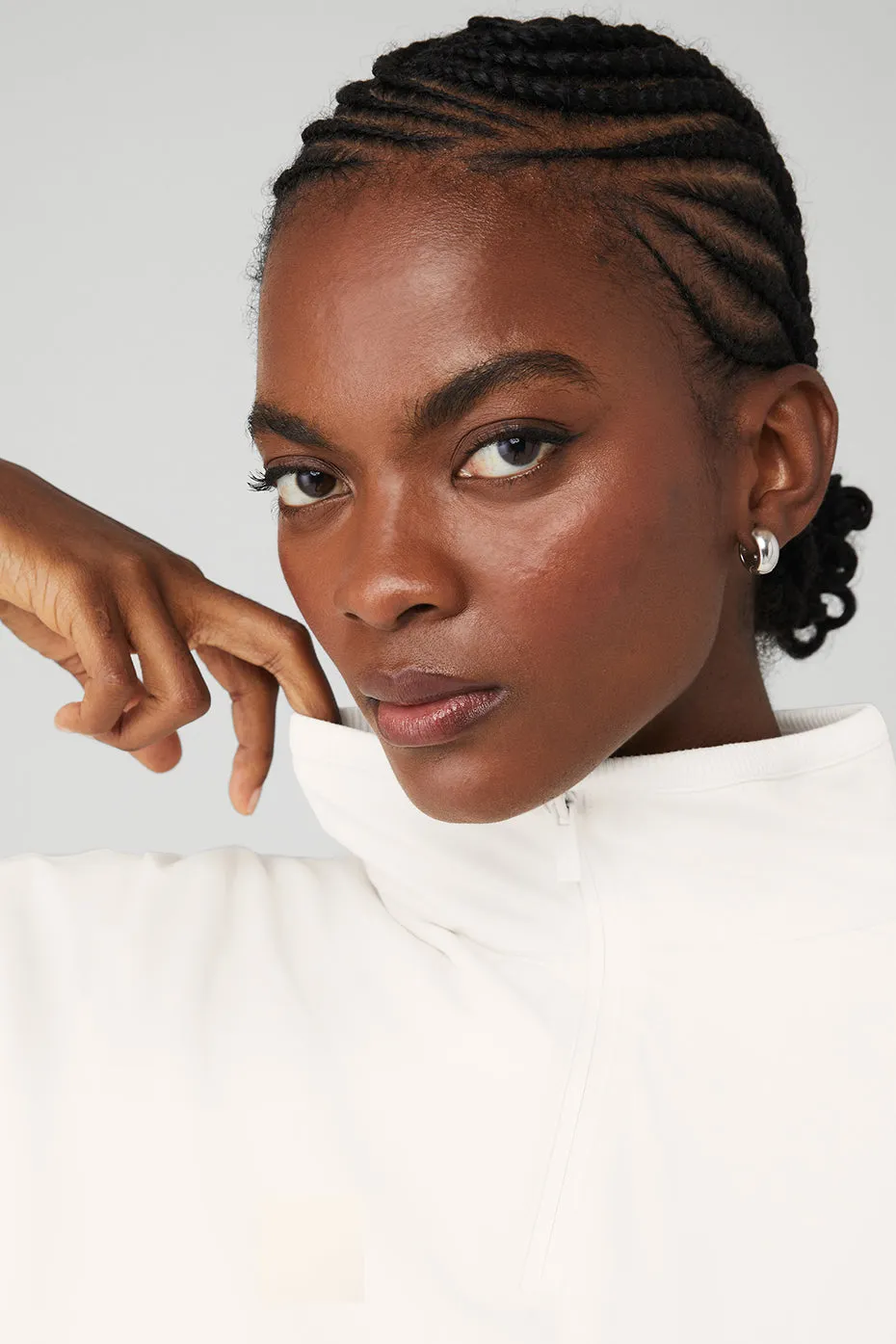 Cropped Elevation Coverup - Ivory sold by Alo Yoga product image thumbnail 5