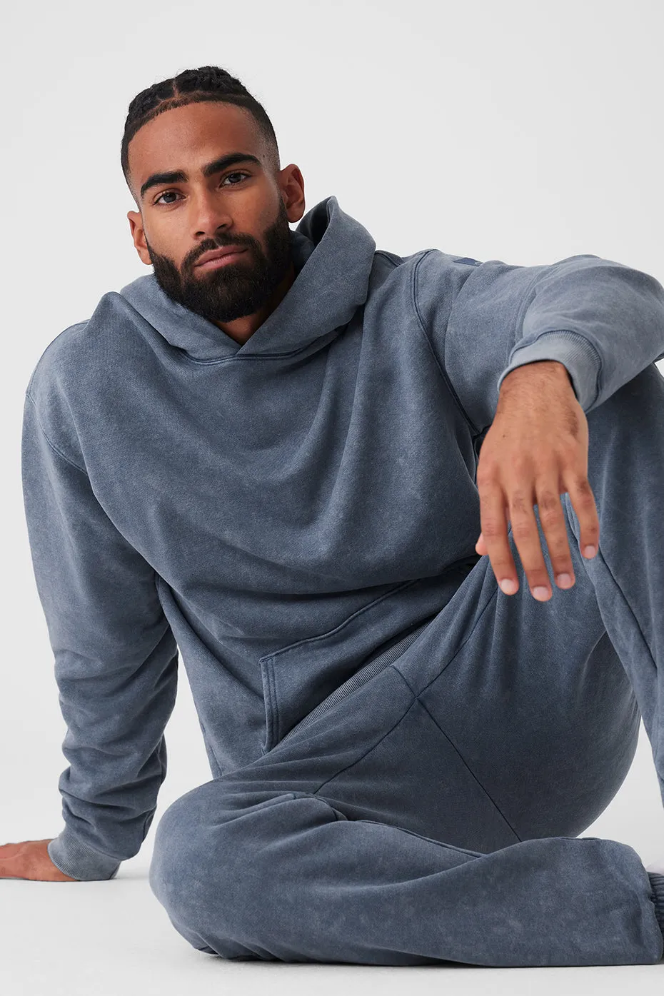 Chill Vintage Wash Hoodie - Bluestone Wash | Parallel
