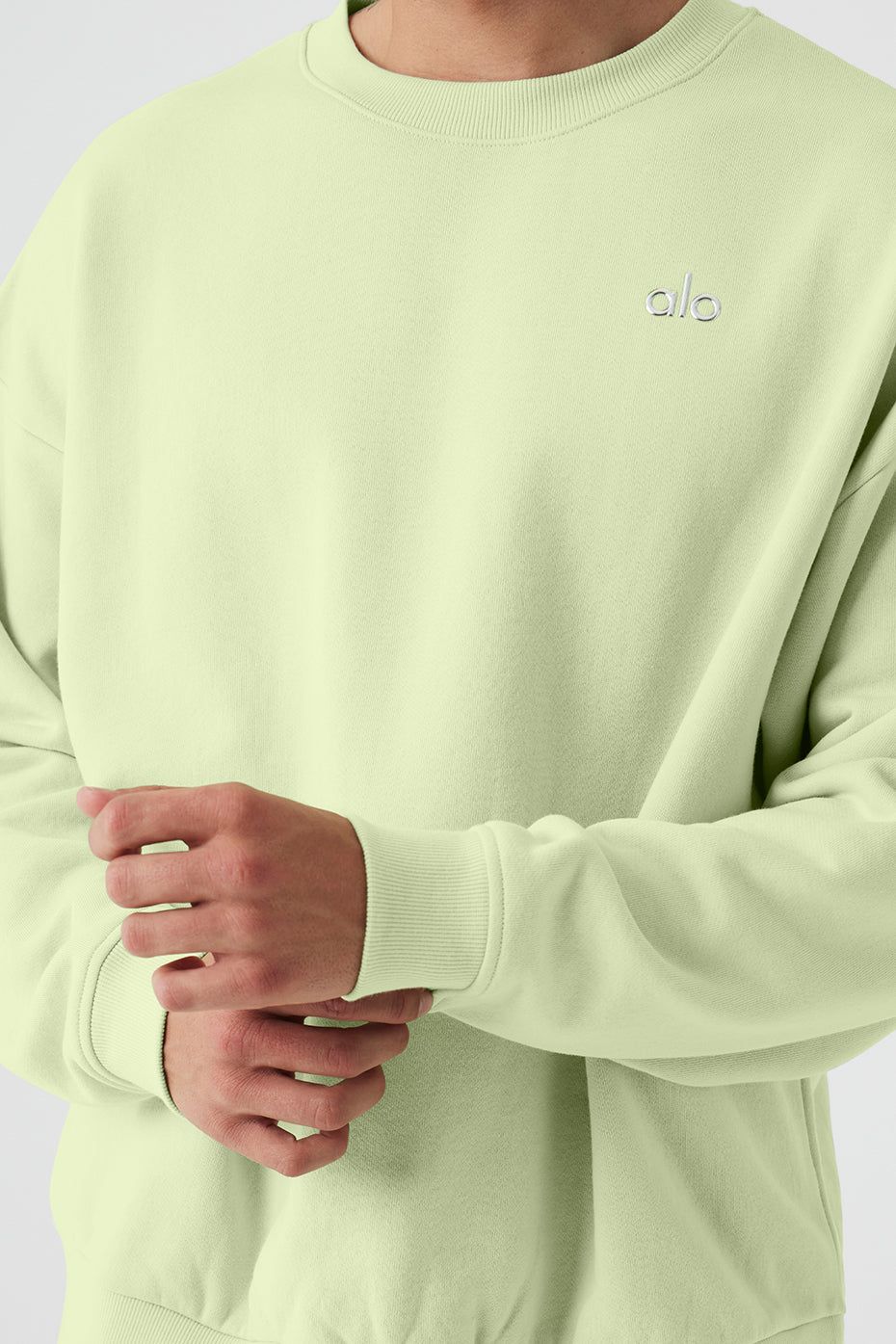 Accolade Crew Neck Pullover - Iced Green Tea sold by Alo Yoga product image thumbnail 4
