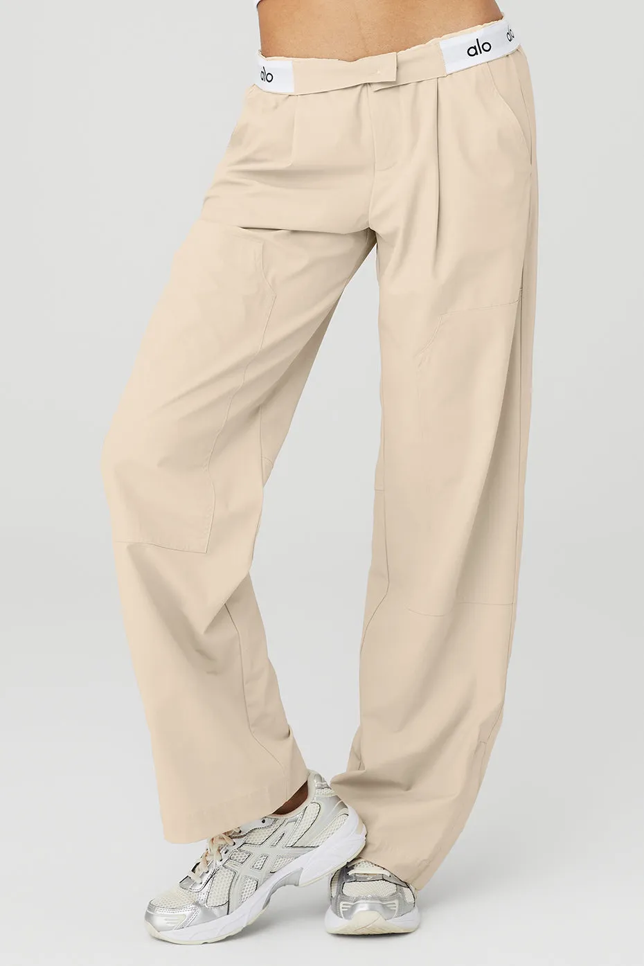 Flip It Trouser - Macadamia sold by Alo Yoga