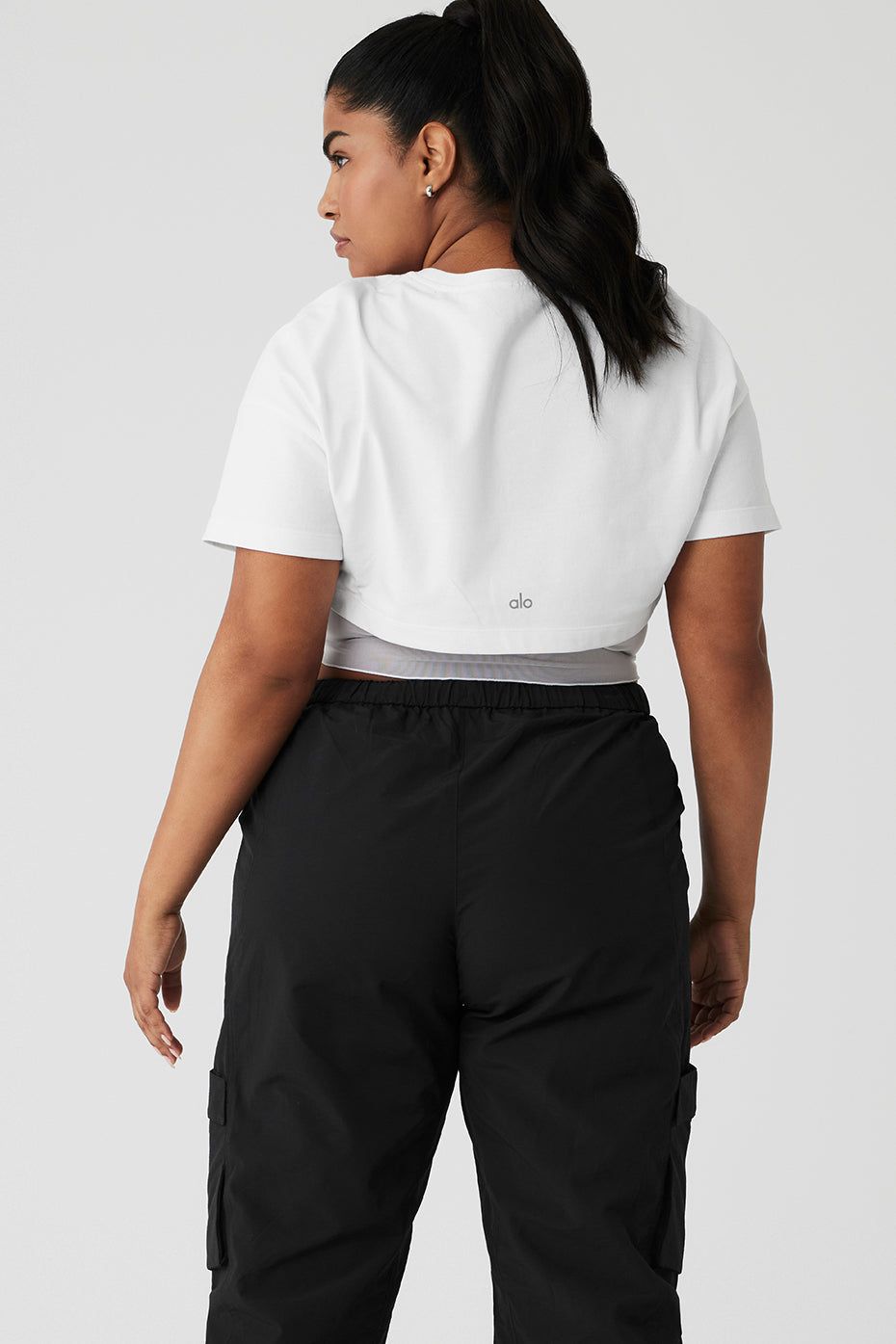 Made You Look Short Sleeve - White sold by Alo Yoga product image thumbnail 7