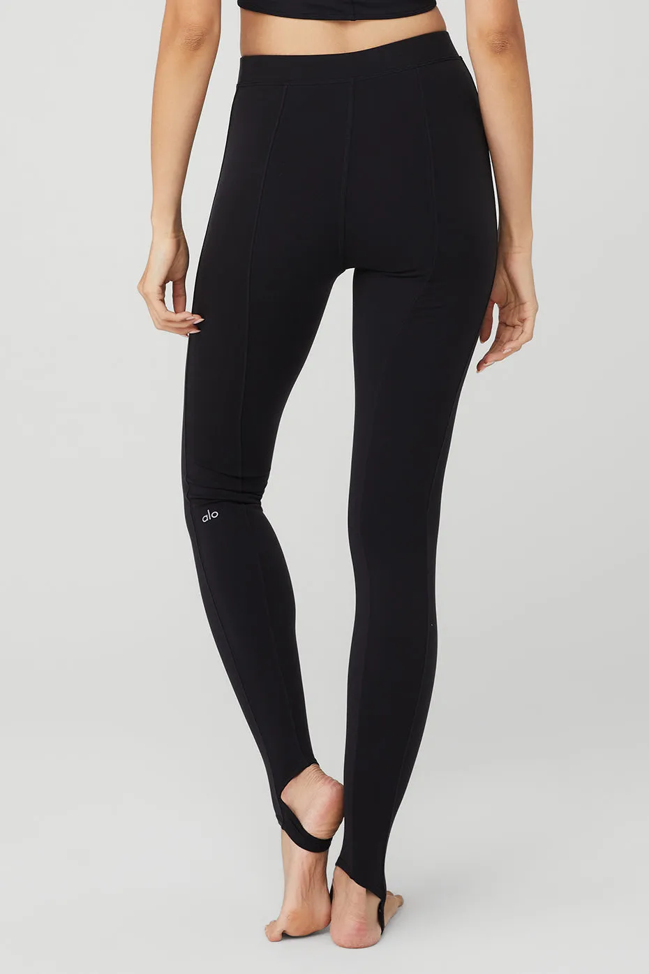 Airbrush High-Waist Enso Legging - Black sold by Alo Yoga product image thumbnail 2