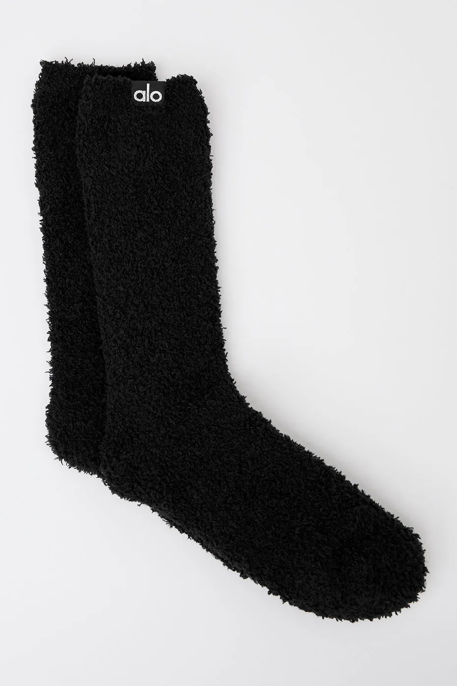 Women's Plush Lush Sock - Black sold by Alo Yoga