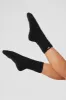 Women's Plush Lush Sock - Black sold by Alo Yoga