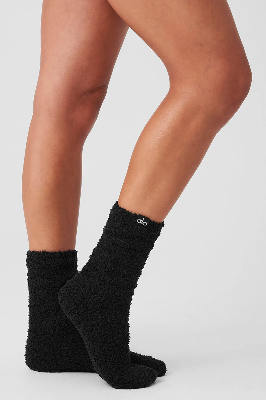 Women's Plush Lush Sock - Black sold by Alo Yoga product image thumbnail 3