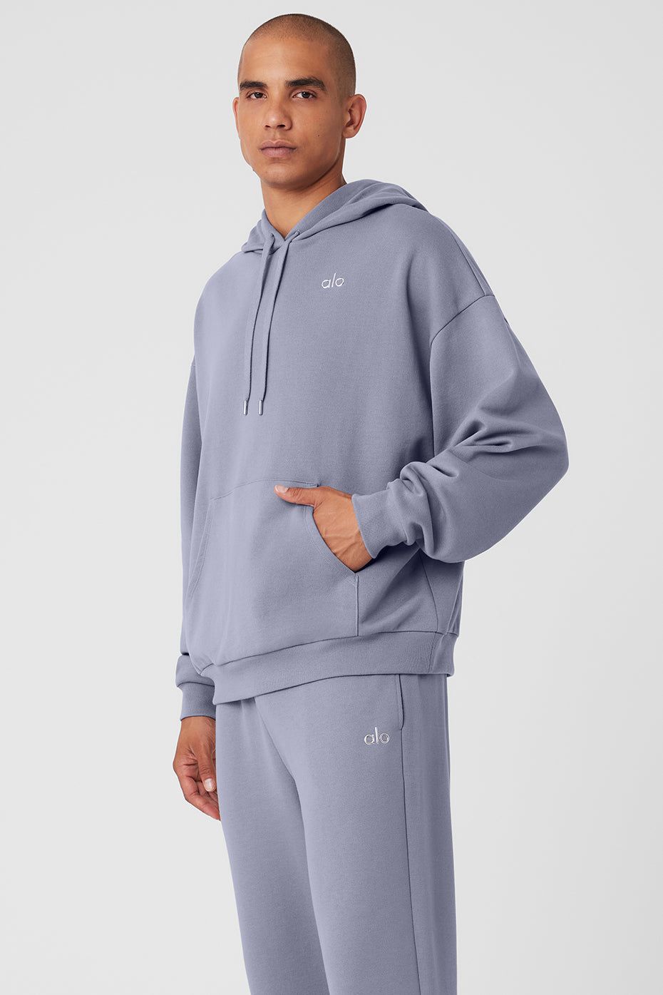 Accolade Hoodie - Fog sold by Alo Yoga product image thumbnail 3