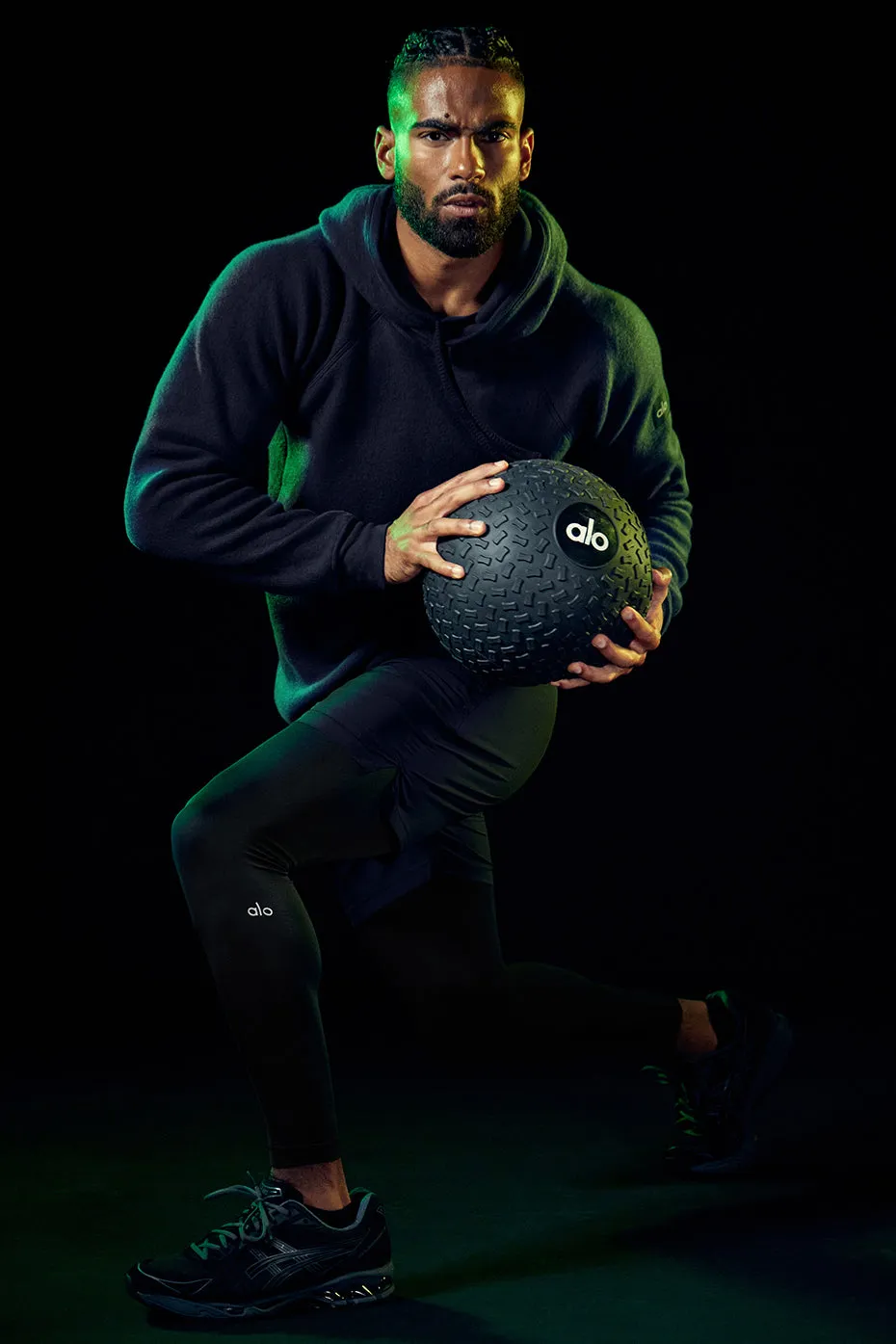 The Triumph Hoodie - Navy sold by Alo Yoga product image thumbnail 5