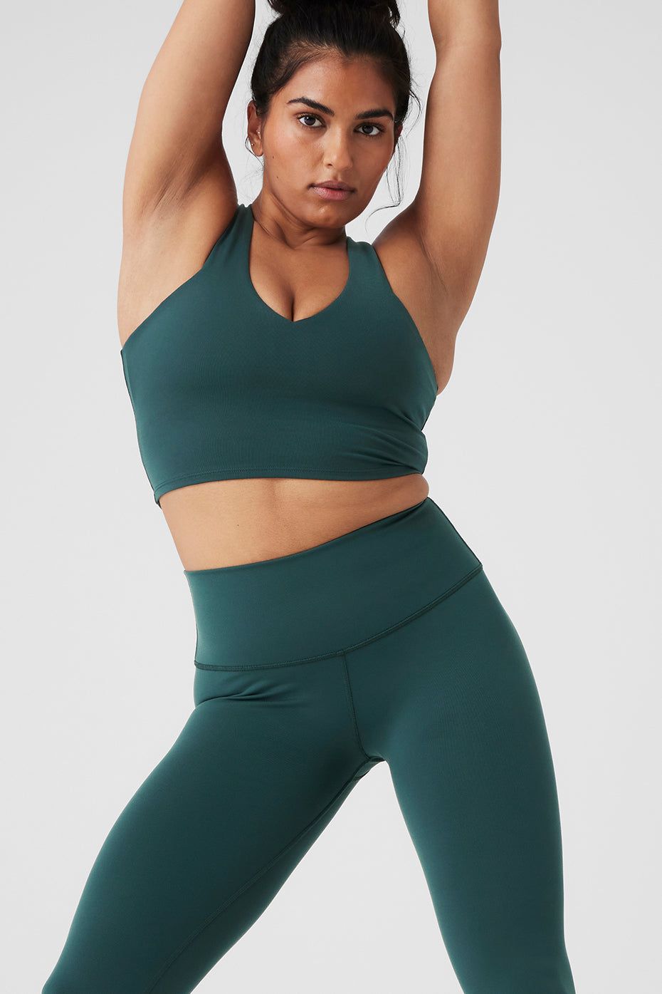 Airbrush Real Bra Tank - Midnight Green sold by Alo Yoga product image thumbnail 5