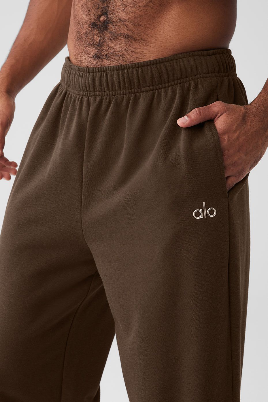 Accolade Straight Leg Sweatpant - Espresso sold by Alo Yoga product image thumbnail 4