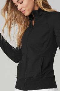 Contour Jacket - Black sold by Alo Yoga
