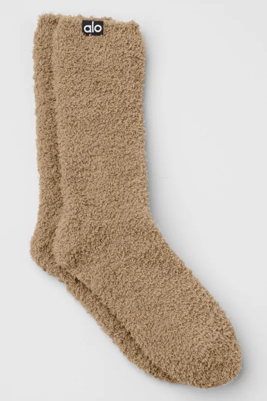 Women's Plush Lush Sock - Gravel sold by Alo Yoga