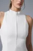 Alosoft Carefree 1/2 Zip Dress - White sold by Alo Yoga
