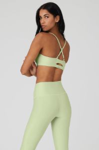 Airlift Intrigue Bra - Iced Green Tea sold by Alo Yoga