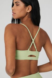 Airlift Intrigue Bra - Iced Green Tea sold by Alo Yoga