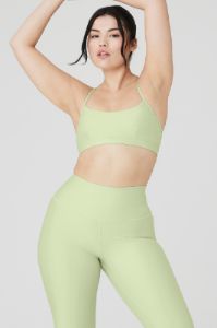 Airlift Intrigue Bra - Iced Green Tea sold by Alo Yoga