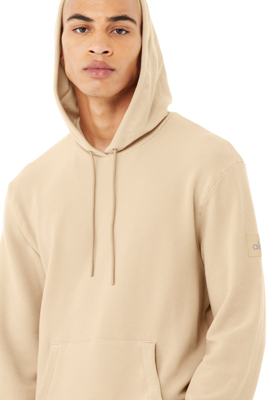 Micro Waffle Fast Break Hoodie - Sand Dune sold by Alo Yoga product image thumbnail 4