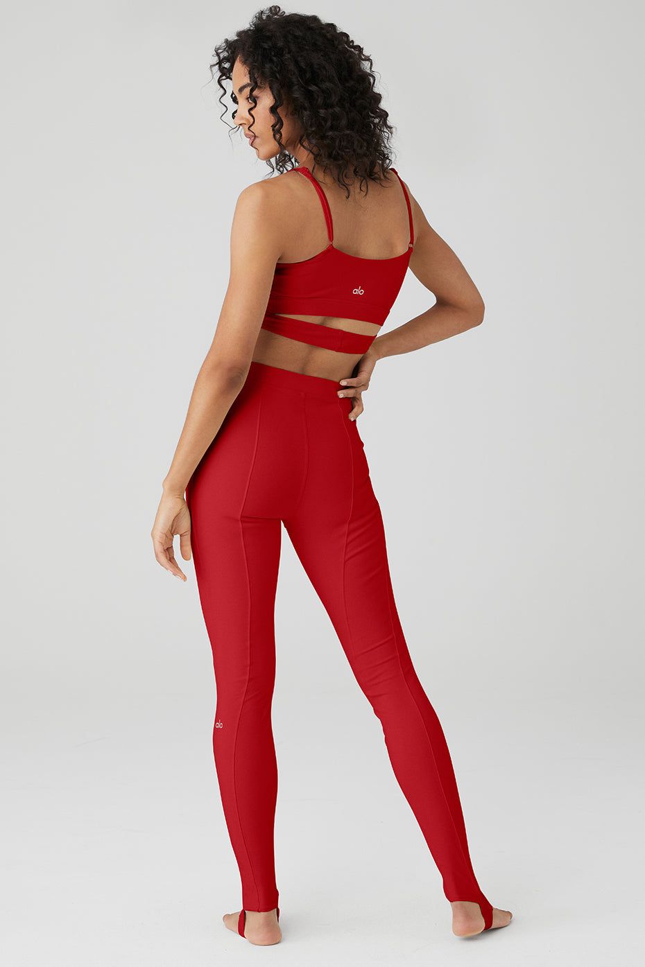 Airbrush Enso Bra & Airbrush High-Waist Enso Legging Set sold by Alo Yoga product image thumbnail 15