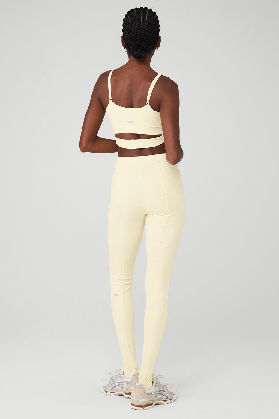 Airbrush Enso Bra & Airbrush High-Waist Enso Legging Set sold by Alo Yoga product image thumbnail 8