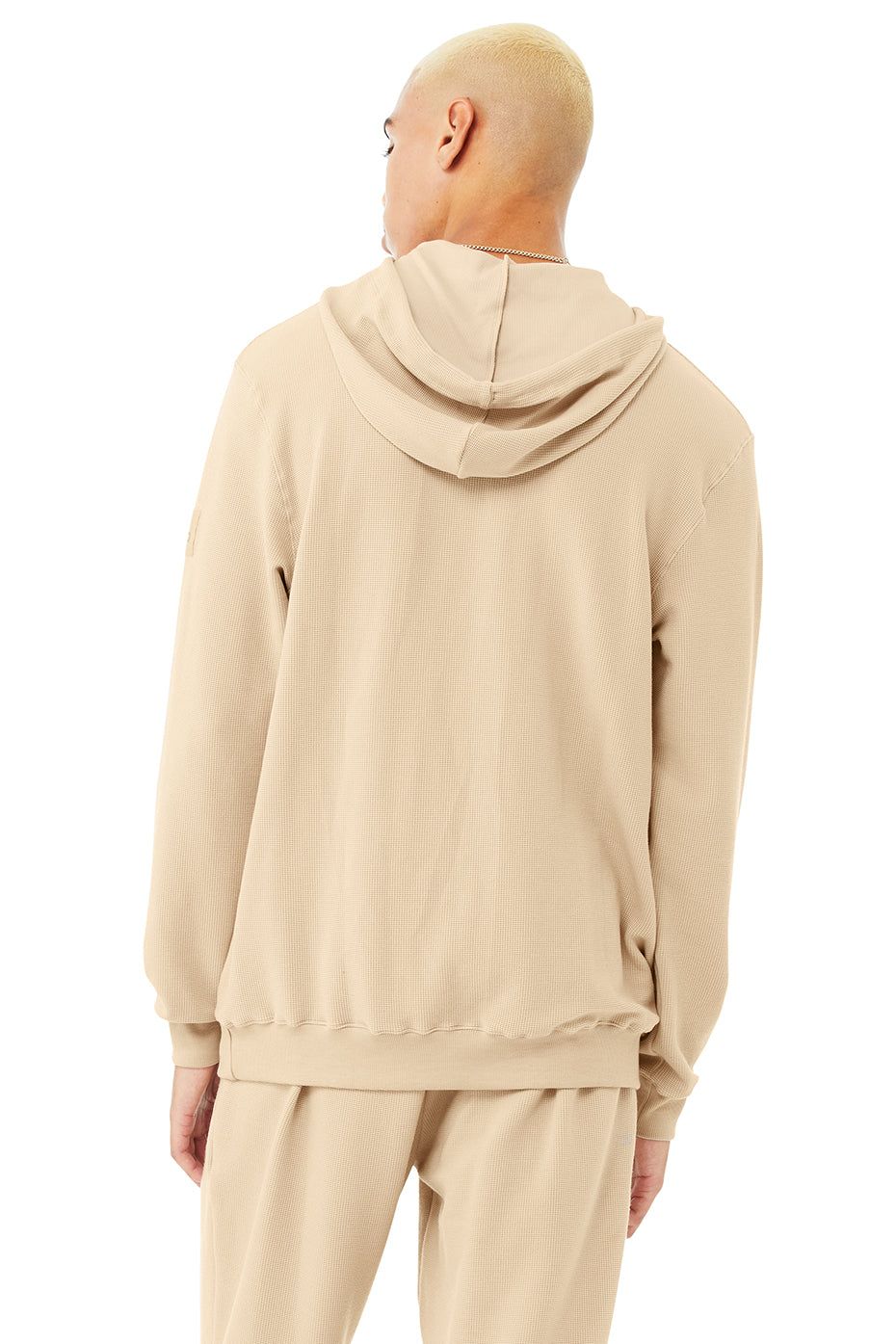 Micro Waffle Fast Break Hoodie - Sand Dune sold by Alo Yoga product image thumbnail 2